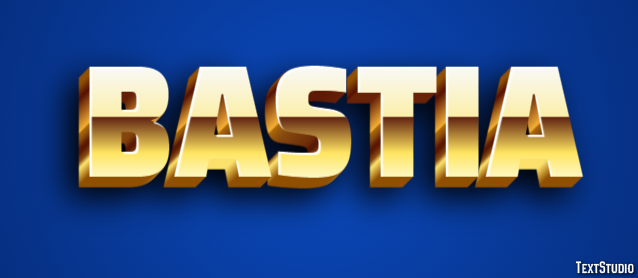 Bastia Efekt tekstowy