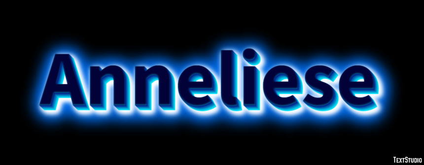 Anneliese Text effect