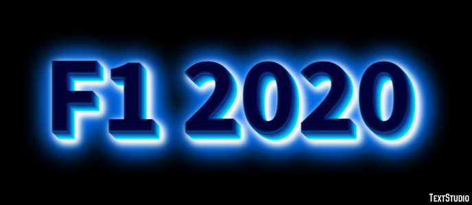 F1 2020 Effetto testo