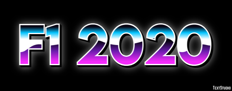 F1 2020 Effetto testo