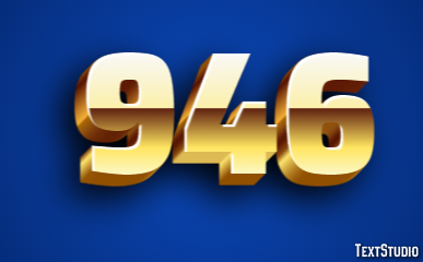 946 Tekst Effect
