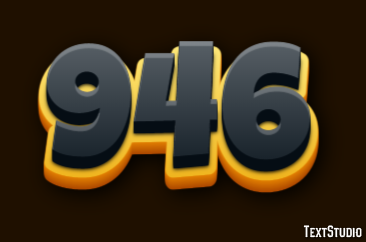 946 Tekst Effect