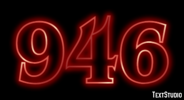 946 Efeito de texto