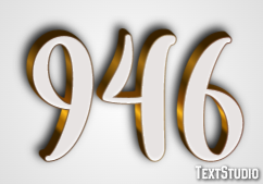 946 Tekst Effect