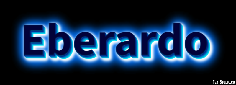 Eberardo Efecto de Texto