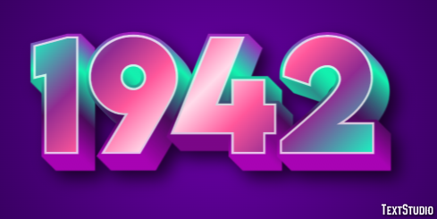 1942 Effetto testo