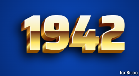 1942 Effetto testo