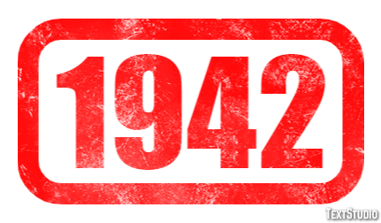 1942 Effetto testo