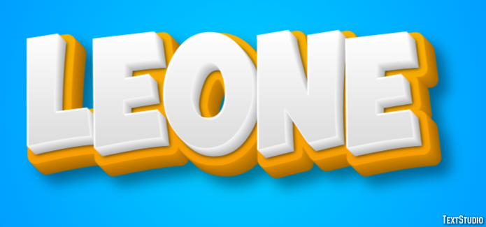 Leone テキスト効果