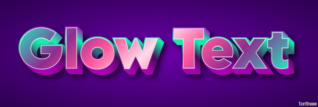 Glow Text Text Effect