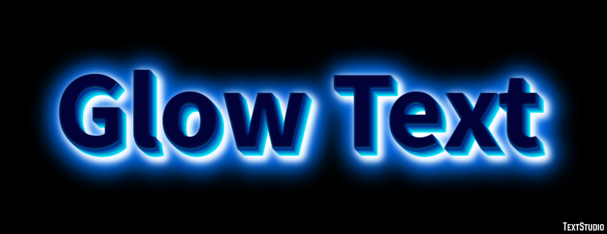 Glow Text Text Effect