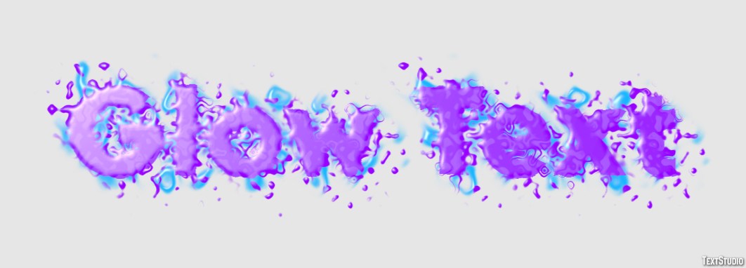 Glow Text テキスト効果