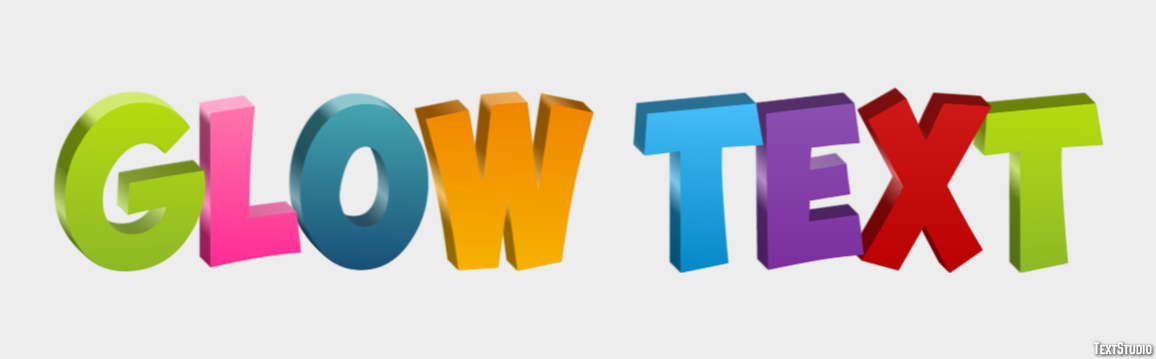 Glow Text Text Effect