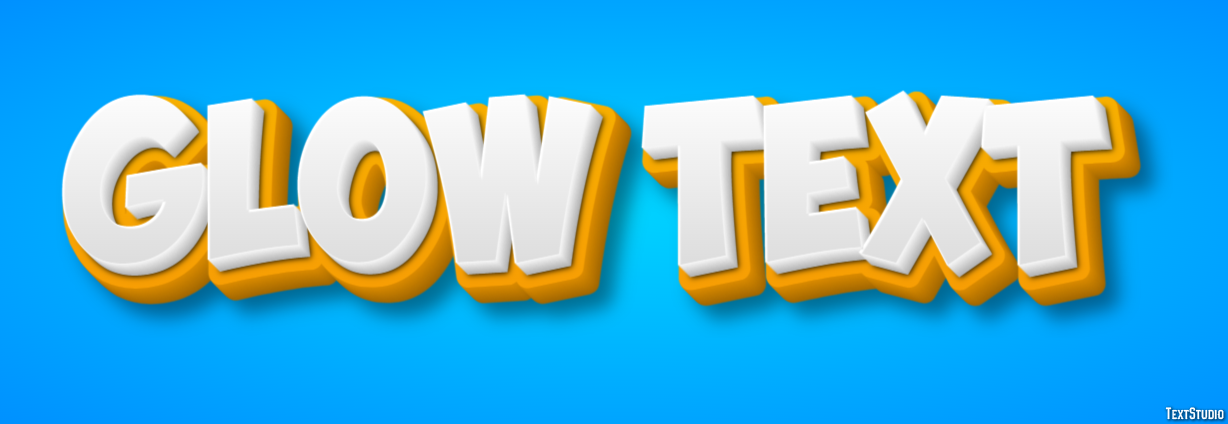 Glow Text Text Effect