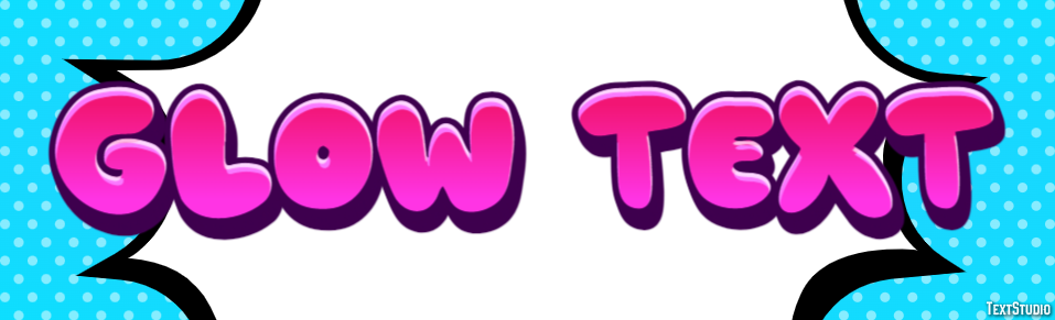 Glow Text テキスト効果