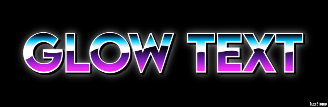 Glow Text Text Effect