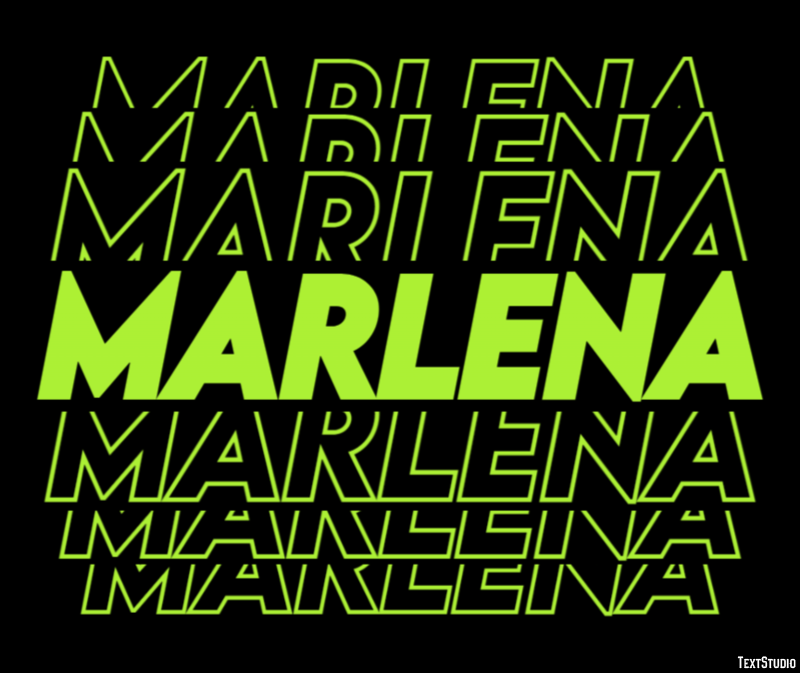 Marlena Efekt tekstowy