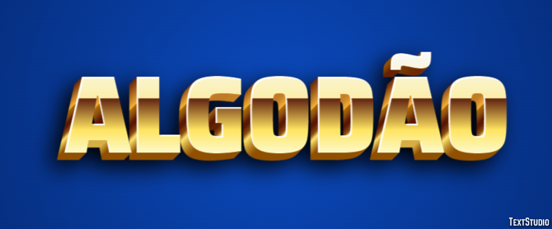 Algodão テキスト効果