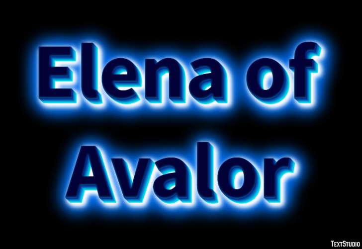 Elena of Avalor Tekst Effect