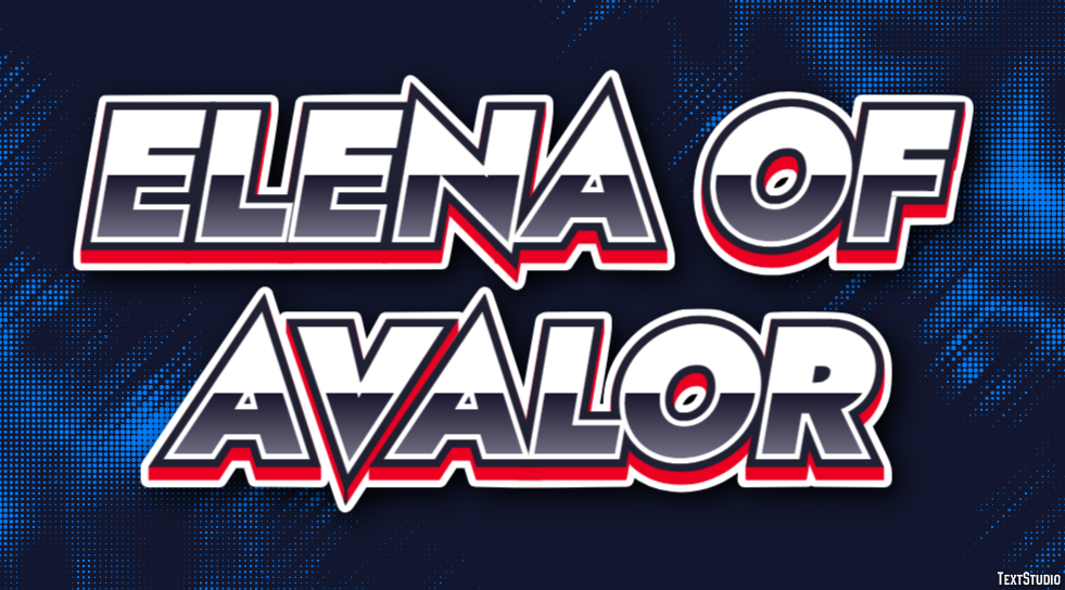 Elena of Avalor Efecto de Texto
