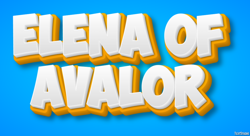 Elena of Avalor Tekst Effect