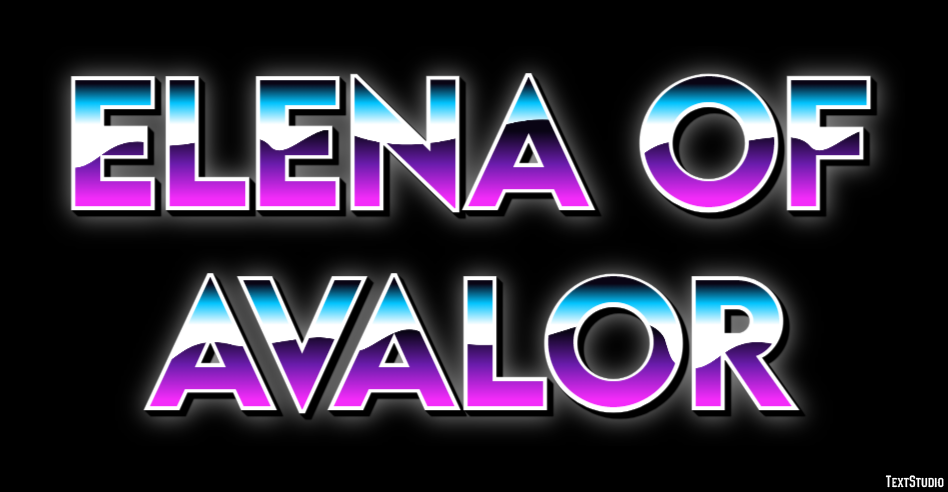 Elena of Avalor Efecto de Texto