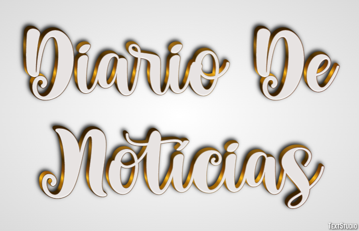 Diario De Notícias Effetto testo
