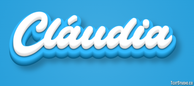 Cláudia Effet de texte