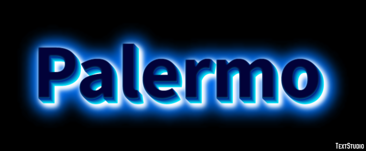 Palermo テキスト効果