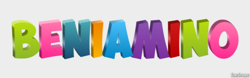 Beniamino Effet de Texte