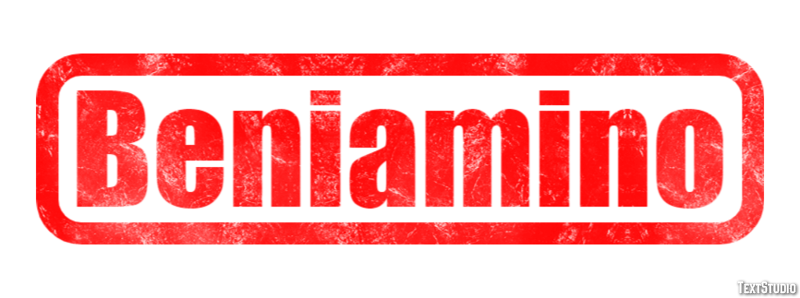 Beniamino Effetto testo