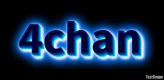 4chan Efeito de texto
