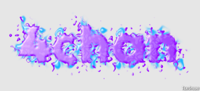 4chan Text Effect