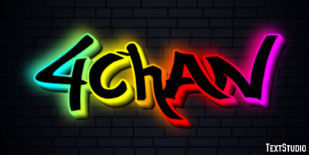 4chan Text Effect