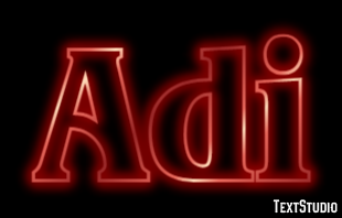 Adi Efecto de texto