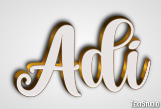 Adi Efecto de Texto