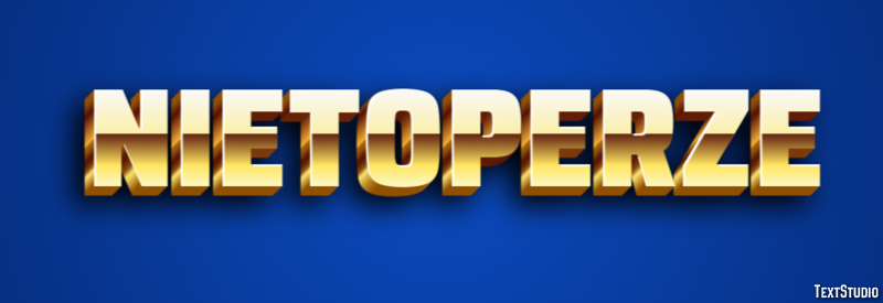 Nietoperze Efekt tekstowy
