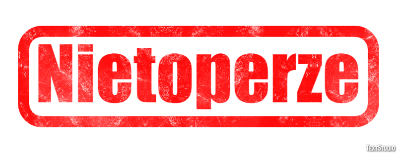 Nietoperze Effetto testo