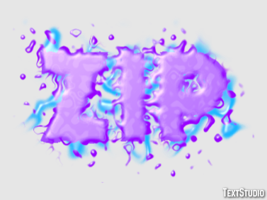 ZIP Effetto testo