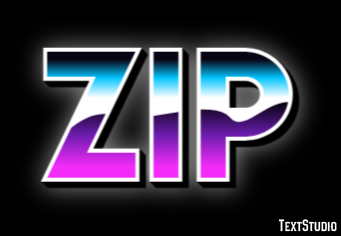 ZIP Effetto testo