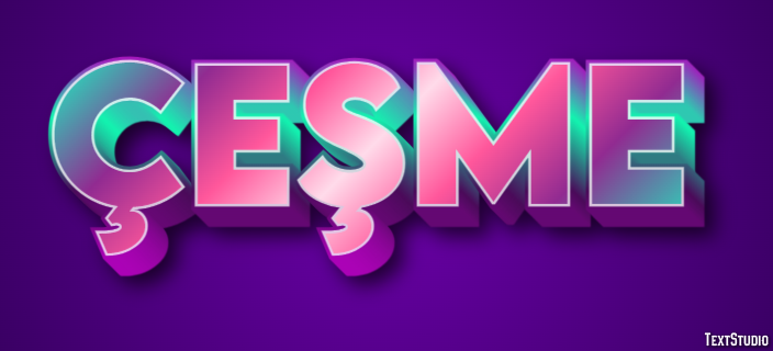 Çeşme Efekt tekstowy