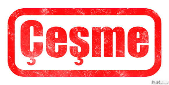 Çeşme Efekt tekstowy