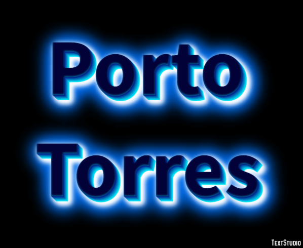 Porto Torres Effet de Texte