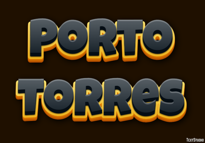 Porto Torres Efekt tekstowy