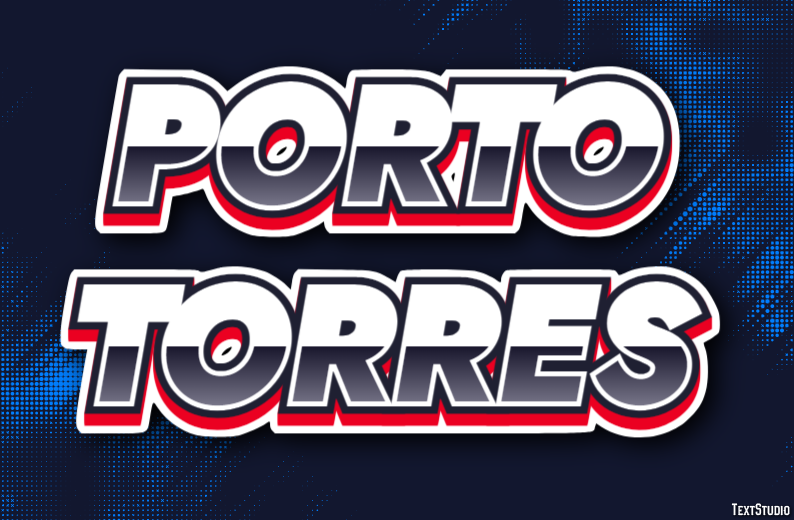 Porto Torres Tekst Effect