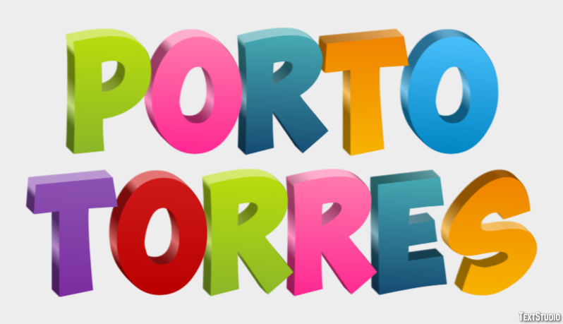 Porto Torres Efekt tekstowy