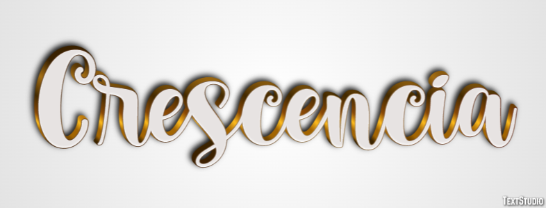 Crescencia Efecto de texto