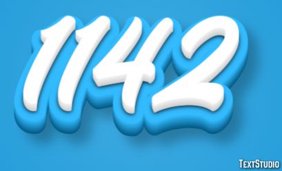 1142 Texteffekt