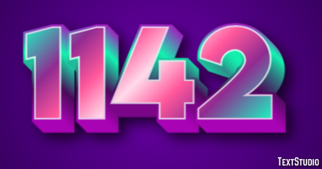 1142 Texteffekt