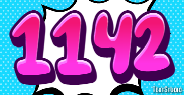 1142 Texteffekt